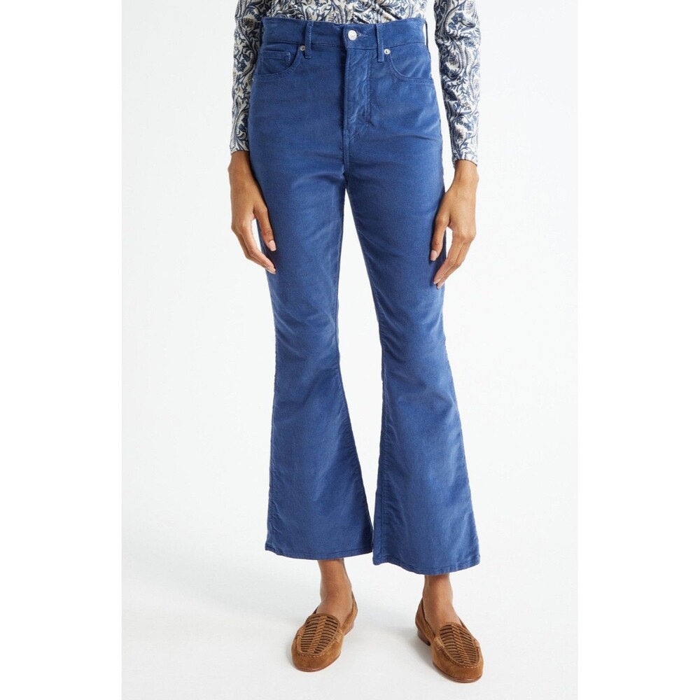 Veronica Beard Carson Women’s Corduroy Flare Leg Ankle Pants Size 26 NWT